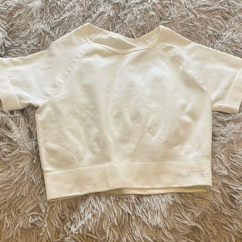 Allure the Brand White Crop Top